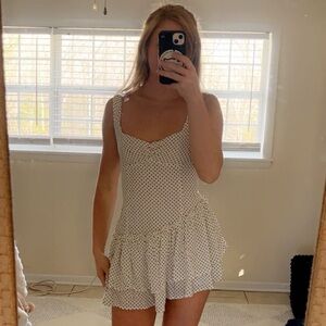 Polka Dot romper Dress